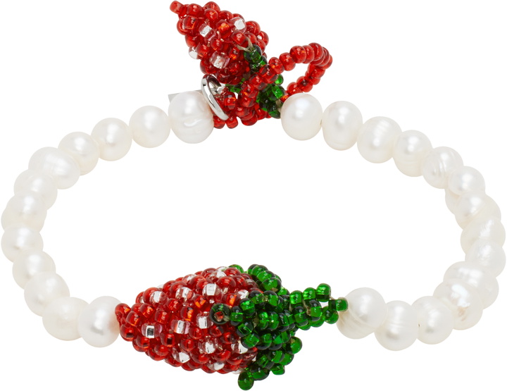 Photo: Pura Utz White Pearl Strawberry Bracelet