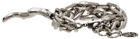Alexander McQueen Silver Coral Chain Bracelet