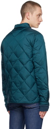 thisisneverthat Navy Quilted Down Jacket