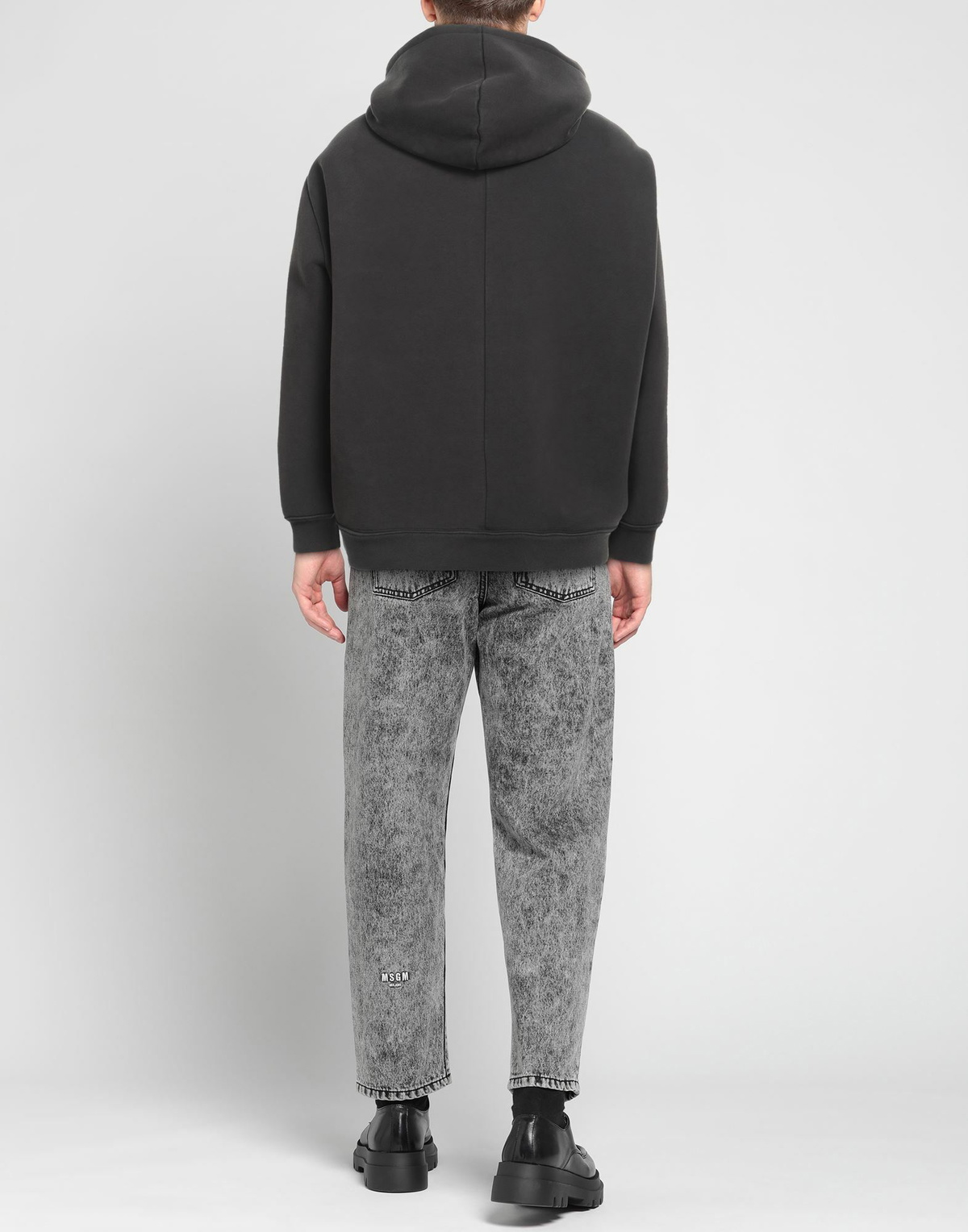 Courrèges Mens Sweatshirt Lead