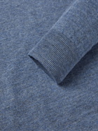 Peter Millar - Port Saddle Linen and Merino Wool-Blend Sweater - Blue