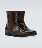 Our Legacy Camion leather ankle boots