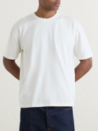 Drake's - Cockerel Printed Cotton-Jersey T-Shirt - White