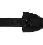 Bottega Veneta - Pre-Tied Silk-Grosgrain Bow Tie - Black