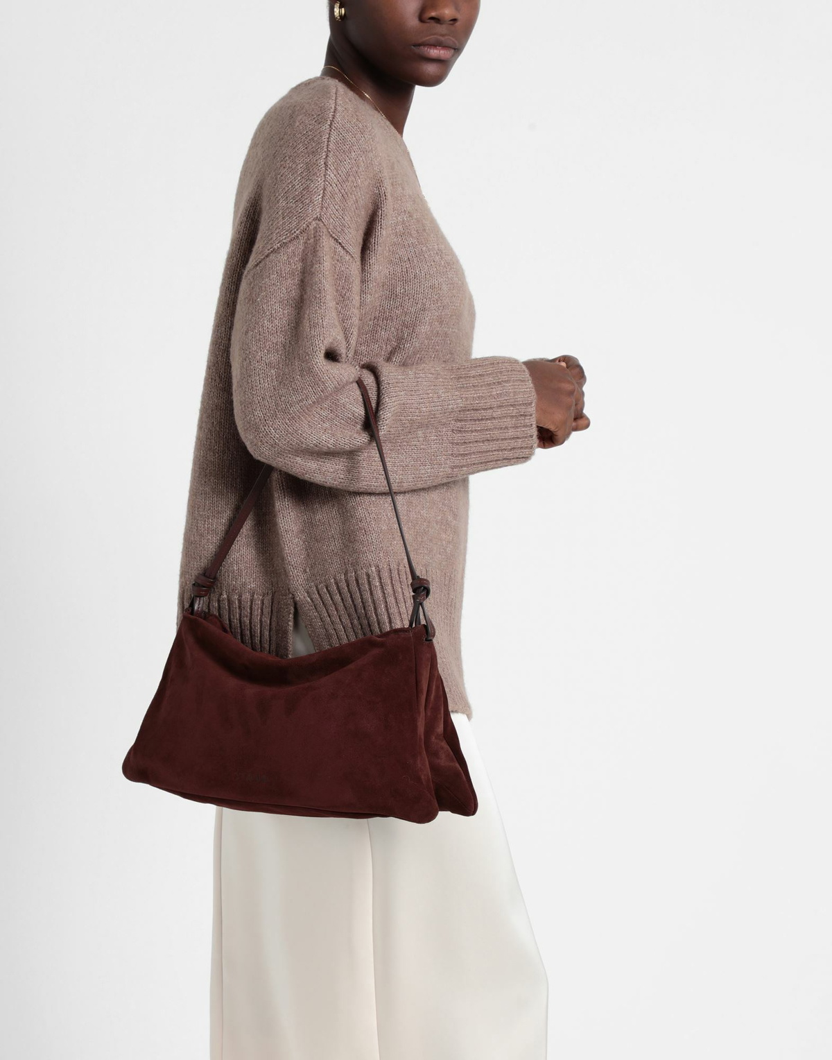 Staud Womens Handbag in Brown