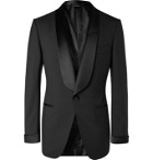 TOM FORD - Slim-Fit Shawl-Collar Satin-Trimmed Wool Tuxedo Jacket - Black