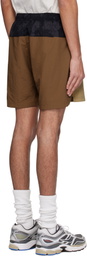 Perks and Mini Brown Lunacy Free Wheeling Track Shorts