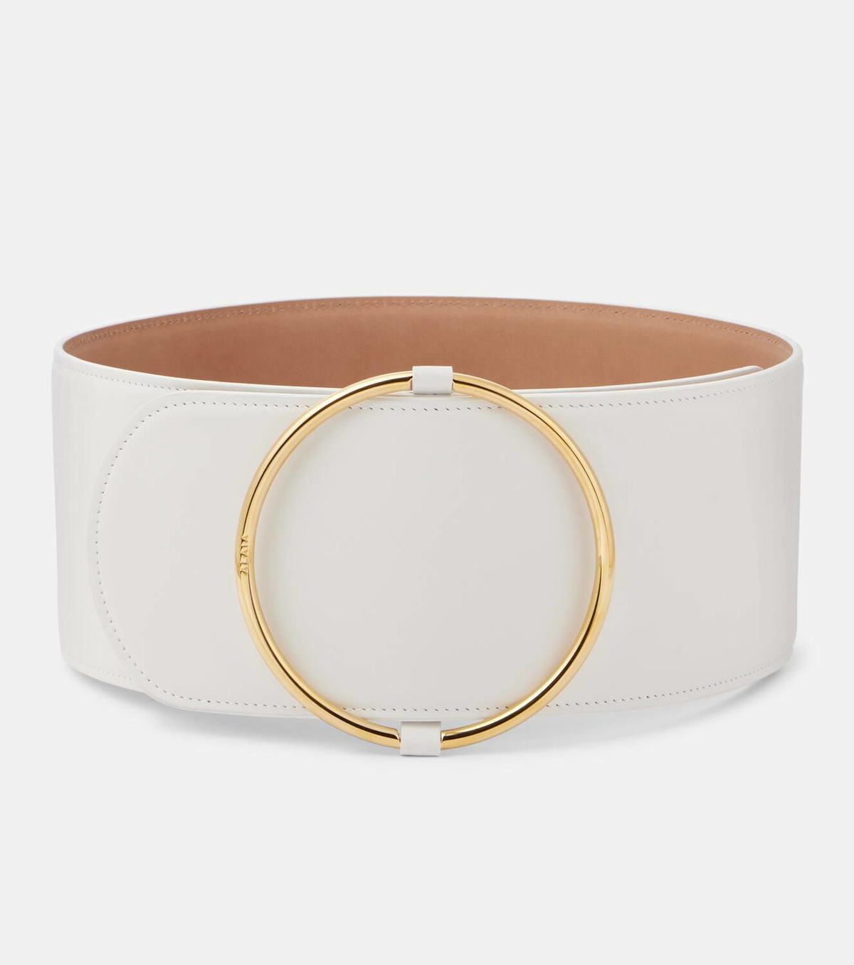 Alaïa Ring leather belt
