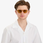 Le Specs Club Royale Sunglasses in Whiskey/Ochre Mono 