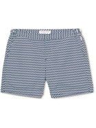 Orlebar Brown - Bulldog Maro Mid-Length Printed Swim Shorts - Blue