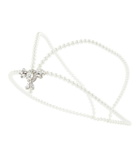 Simone Rocha - Crystal and faux pearl-embellished tiara