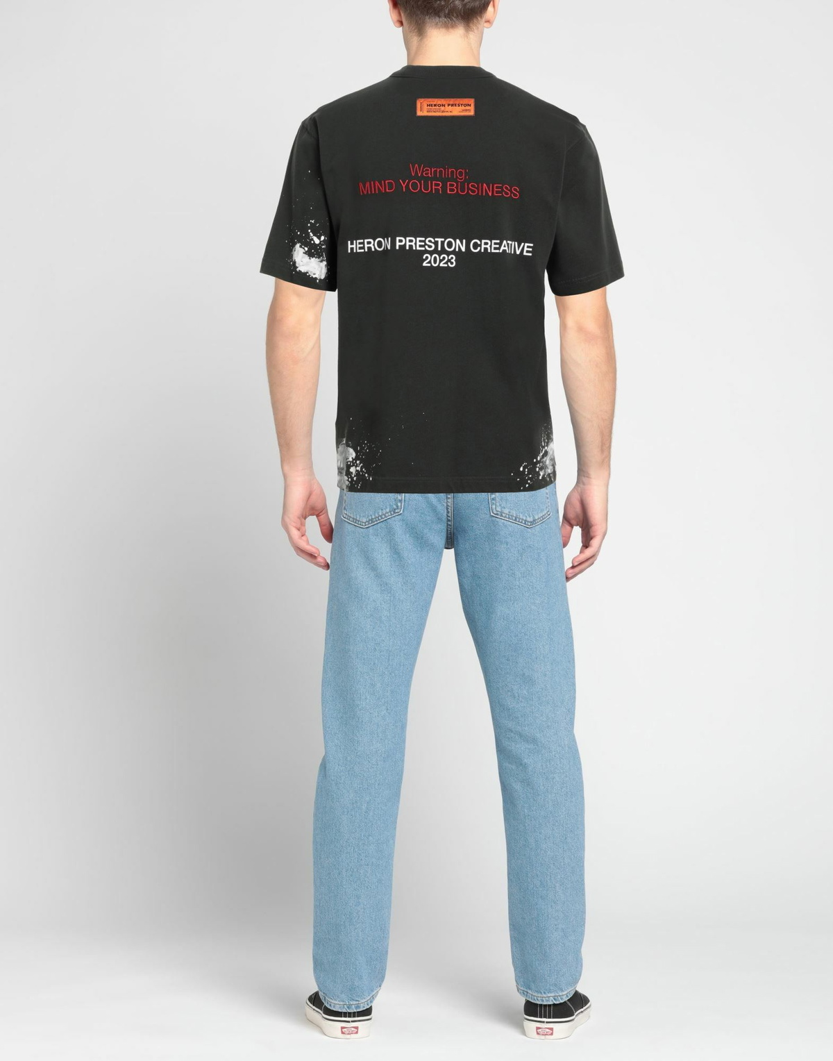 Heron Preston Mens T-shirt Dark in Green