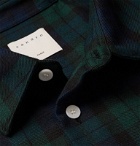 Sandro - Slim-Fit Tartan Cotton Shirt - Green