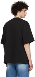 We11done Black Cotton T-Shirt