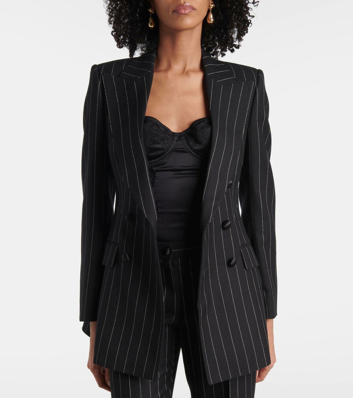 Dolce&Gabbana Striped wool blazer Dolce & Gabbana