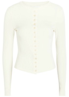 Citizens OF Humanity Kari Ribbed Knit top Off White