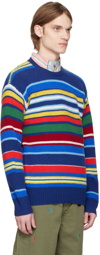 Polo Ralph Lauren Navy Striped Sweater