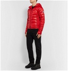 Canada Goose - HyBridge Lite Slim-Fit Quilted Feather-Light 10D and Tensile-Tech Hooded Down Jacket - Red