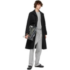 Maison Margiela Black Canvas Rain Coat