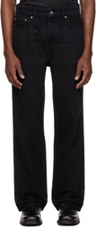 Represent Black R3 Baggy Jeans