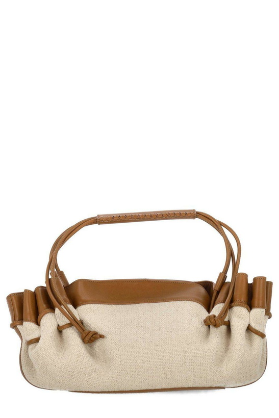 Photo: Hereu Ruched Detailed Tote Bag