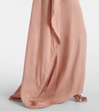 Stella McCartney Embellished caped maxi dress