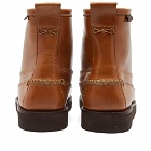 Bass Weejuns Men's Camp Moc III Ranger Hi Boot in Mid Brown Leather