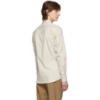 Dries Van Noten Off-White Cotton Western Shirt