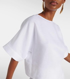 Loro Piana Morey linen top