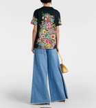 Etro Paisley cotton jersey T-shirt