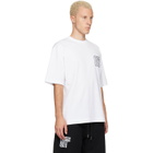 Off-White White Motion Arrow Skate T-shirt
