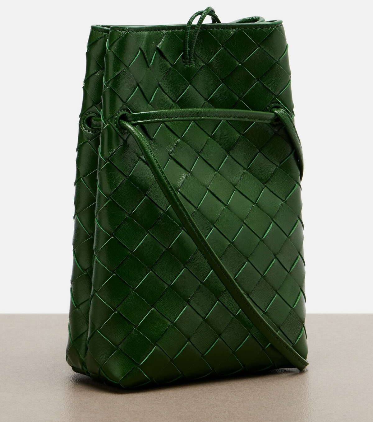 Bottega Veneta Andiamo Mini leather crossbody bag