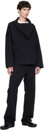 Kiko Kostadinov Black Graatsma Smock Jacket