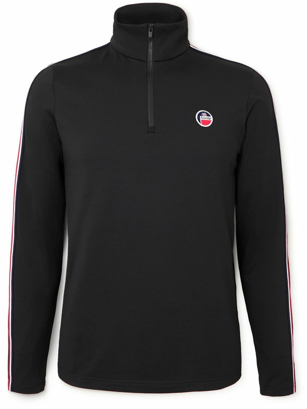 Photo: Fusalp - Mario III Stretch-Jersey Half-Zip Base Layer - Black