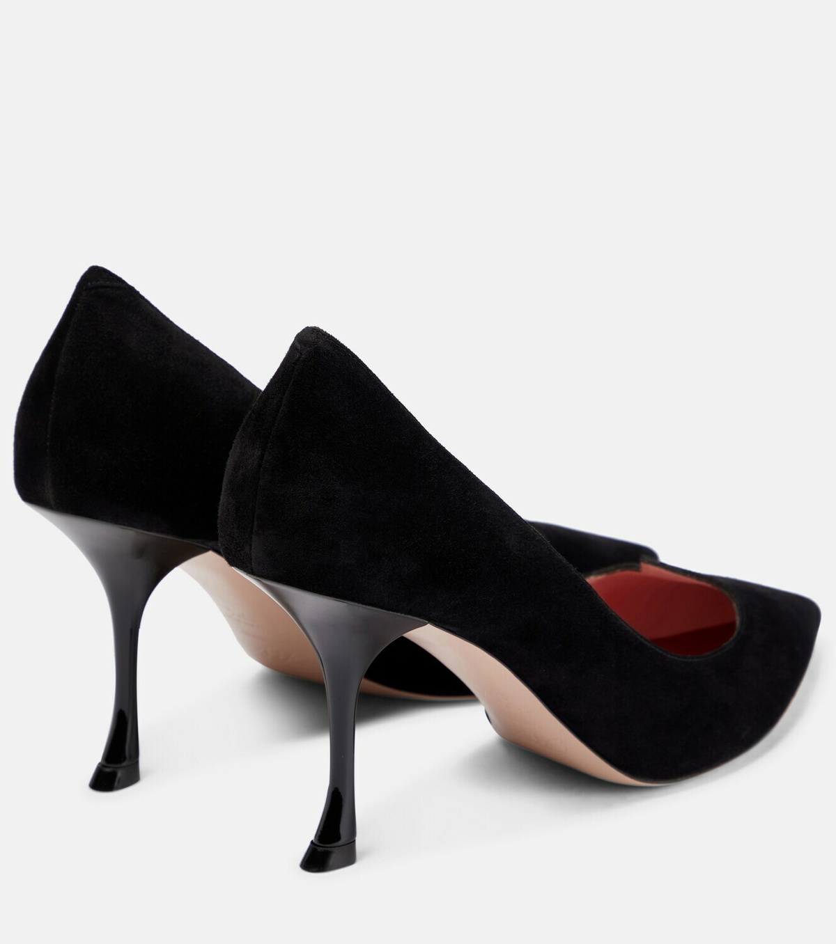 【送料 関税込】ROGER VIVIER I Love Vivier suede pumps I Love Vivier suede pumps in pink - Roger Vivier | Mytheresa