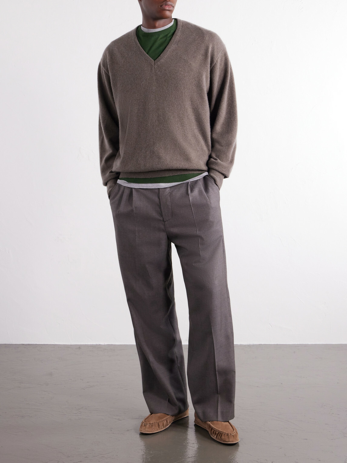 ssstein - Cashmere Sweater - Brown