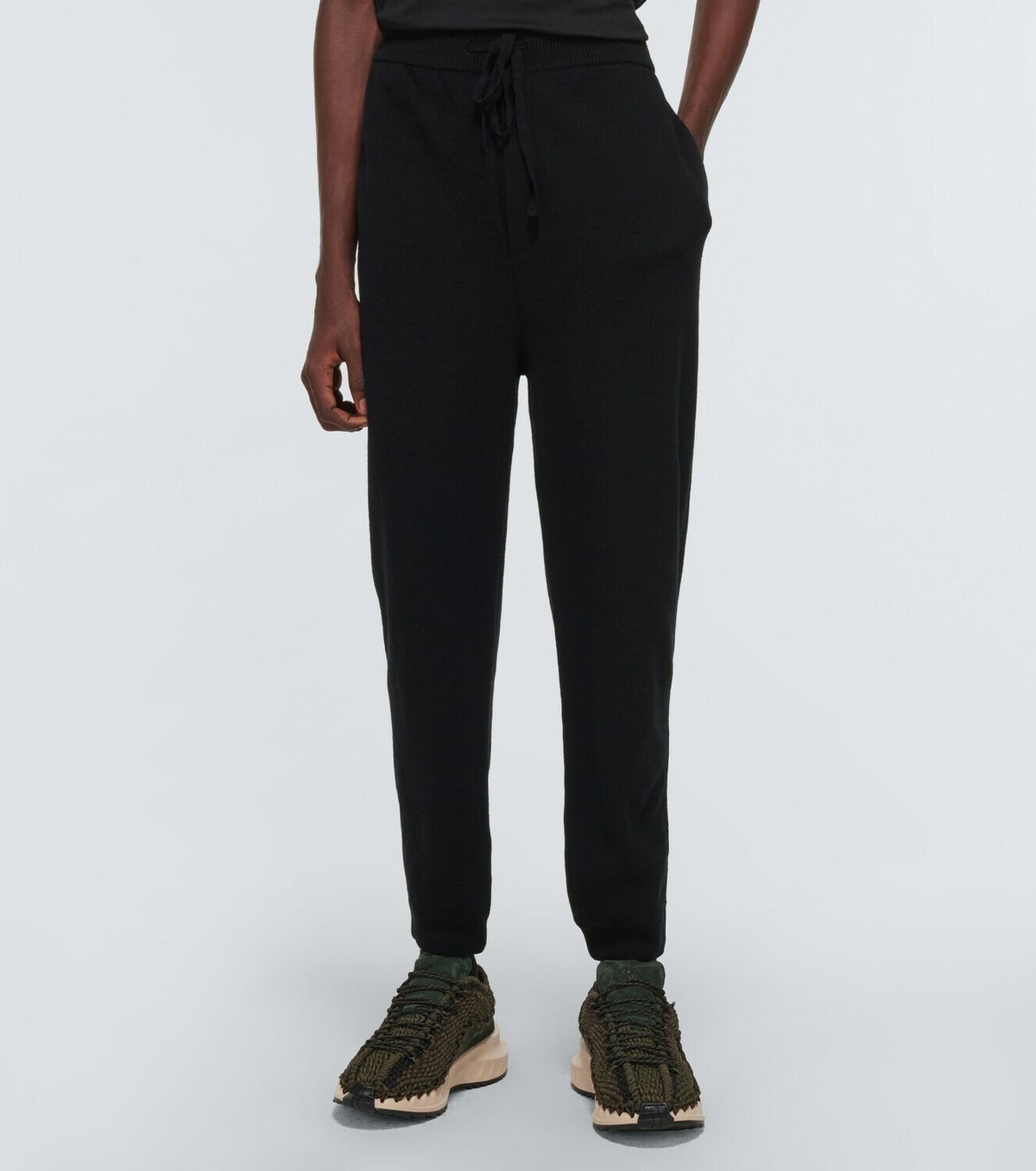 Valentino Wool and cashmere sweatpants