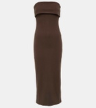 Entire Studios Lap cotton-blend midi dress