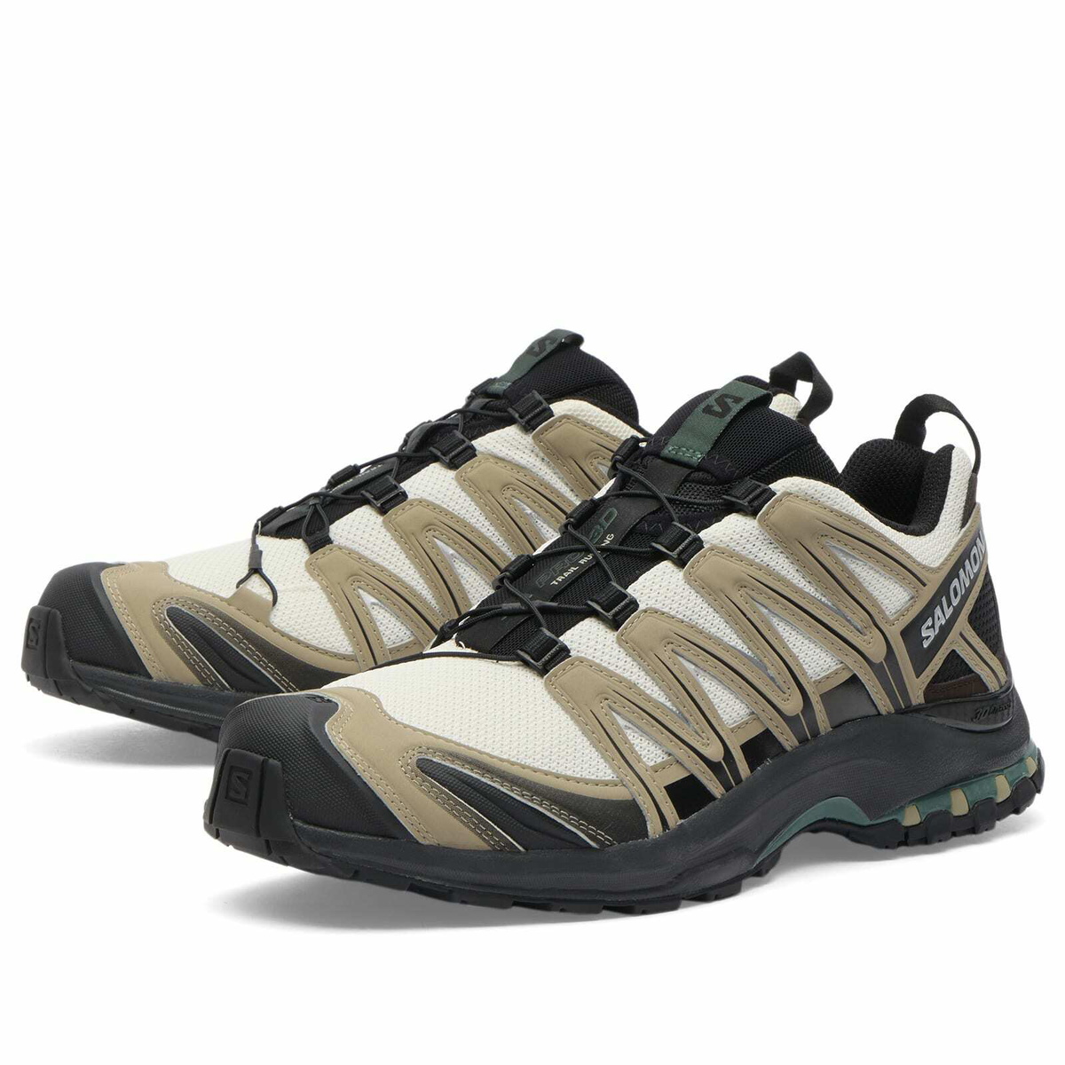 Salomon Men's XA Pro 3D Sneaker in Silver/Vanila
