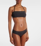 Brunello Cucinelli Monili bandeau bikini top