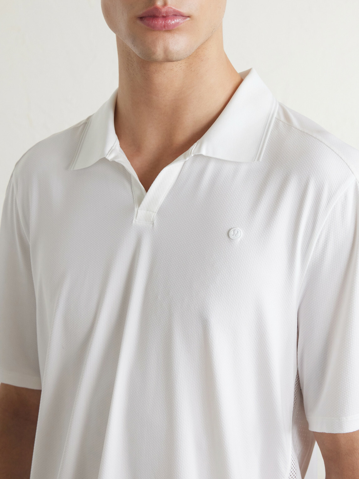 Lululemon - Mesh Tennis Shirt - White