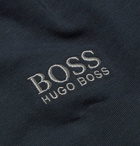 Hugo Boss - Stretch-Cotton Jersey Zip-Up Hoodie - Men - Navy
