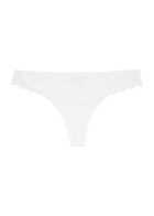 Hanro Moments Lace Thong White