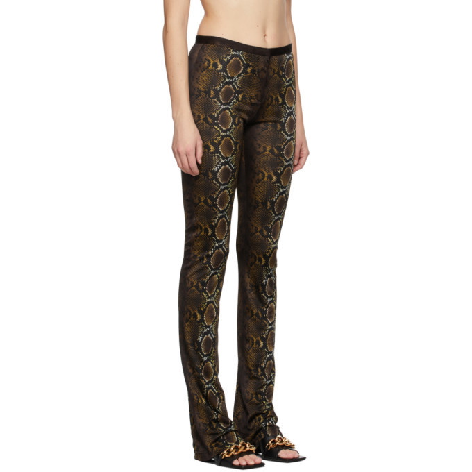 Versace - Girls Pink Logo Print Trousers | Childrensalon Outlet