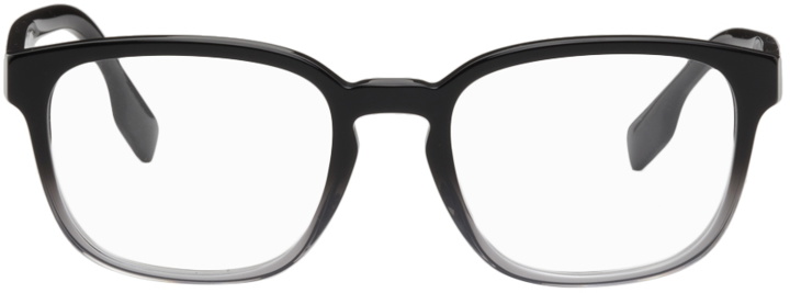 Photo: Burberry Black & Grey Square Glasses