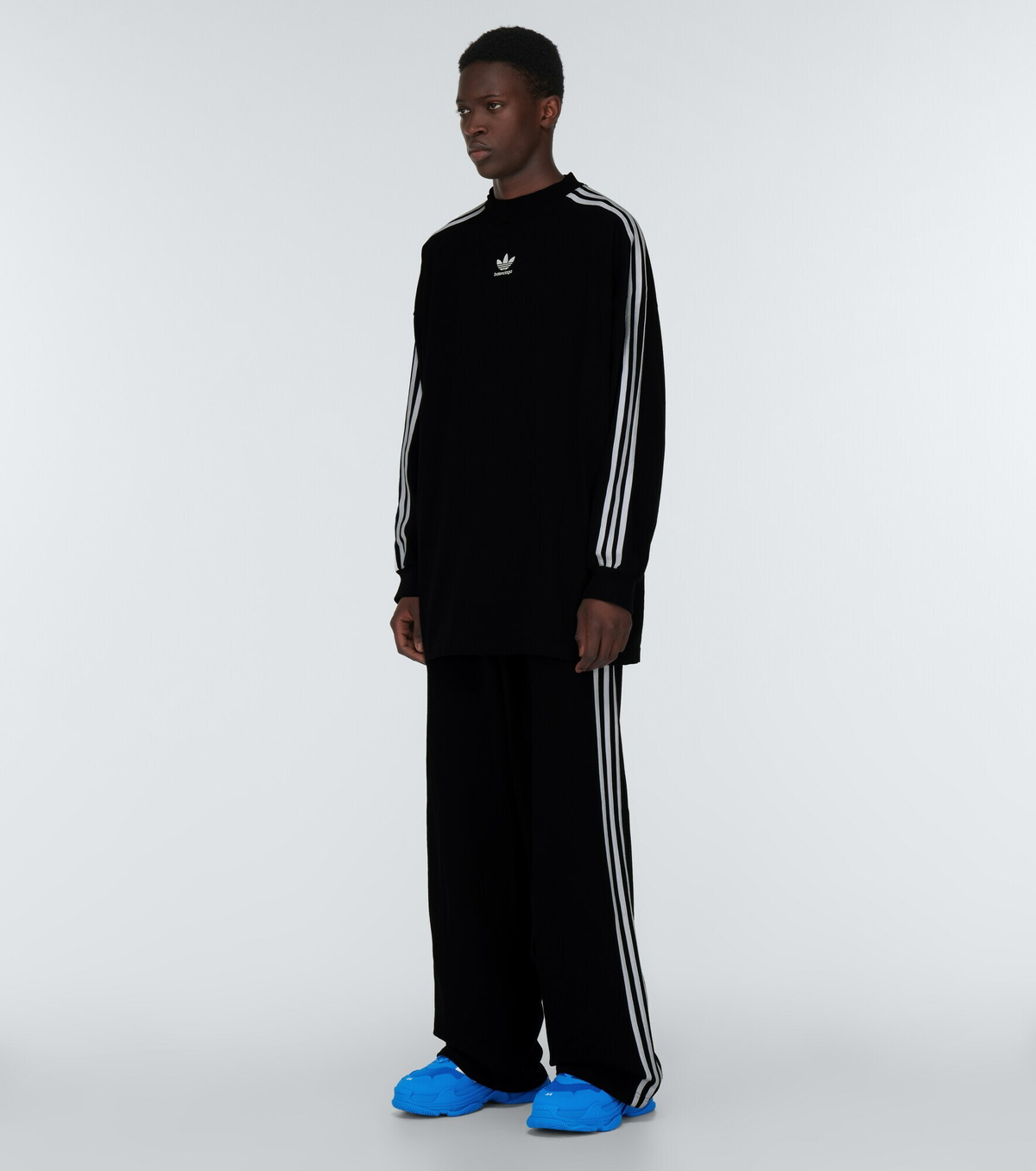 Balenciaga - x Adidas Logo cotton T-shirt Balenciaga