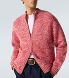 Le Kasha Lamdu cashmere zip-up sweater