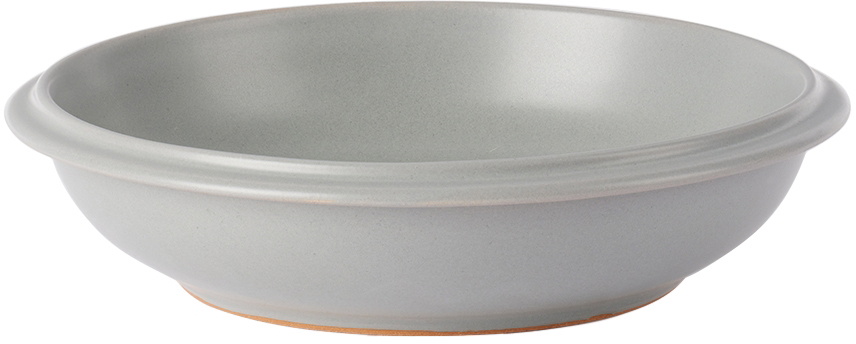 BKLYN CLAY SSENSE Exclusive Gray Saturn Dinnerware Pasta Bowl