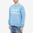 AMIRI Men's MA Bar Crew Sweat in Carolina Blue