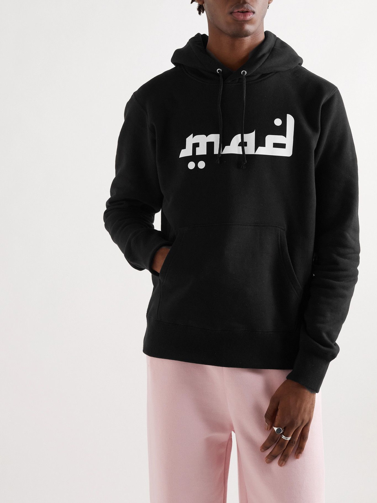 UNDERCOVER MADSTORE - MADSTORE Printed Cotton-Jersey Hoodie